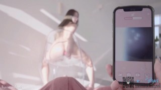 Inside Her After Cumming: Real Creampie Pussy and Anal on Cam