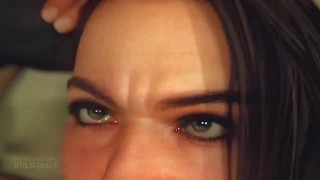 Jill Valentine anal and creampie – Resident Evil