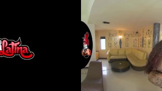 VRLatina.com – 5K VR Porn Staring Black Goddess